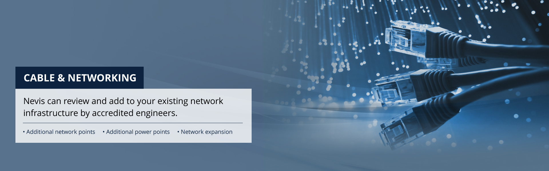 Cable and networking